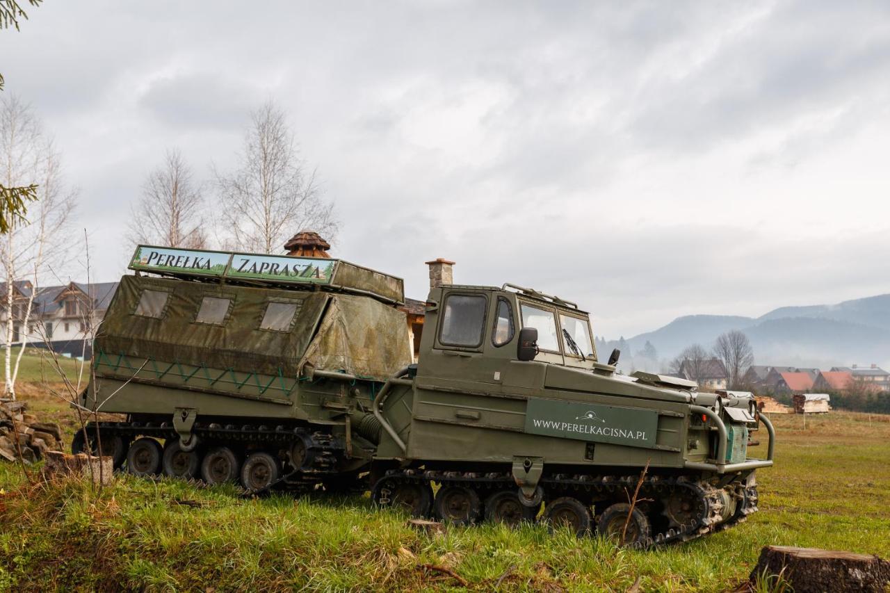 Perelka Bieszczady Domki Cisna Exteriör bild