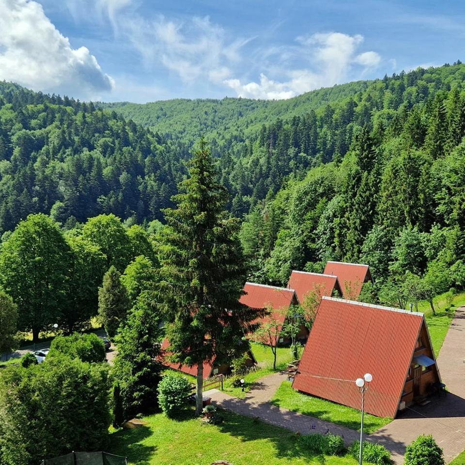 Perelka Bieszczady Domki Cisna Exteriör bild